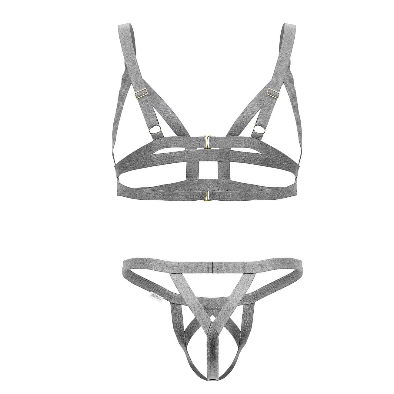 CandyMan 99822 Zweiteiliges Outfit Farbe Grau