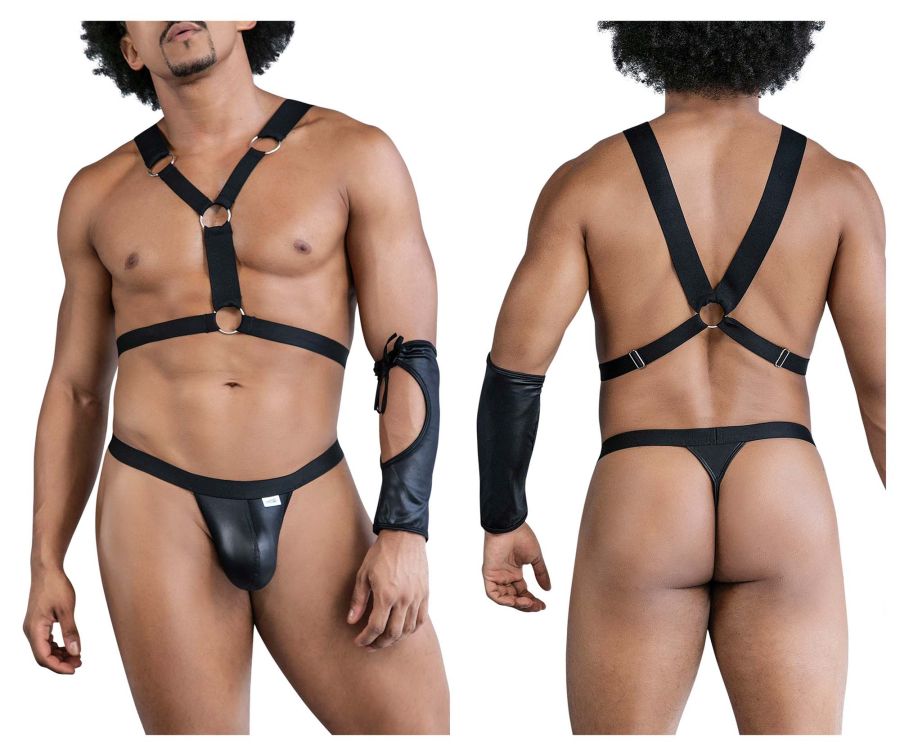 CandyMan 99850 Dreiteiliges Outfit, Farbe Schwarz