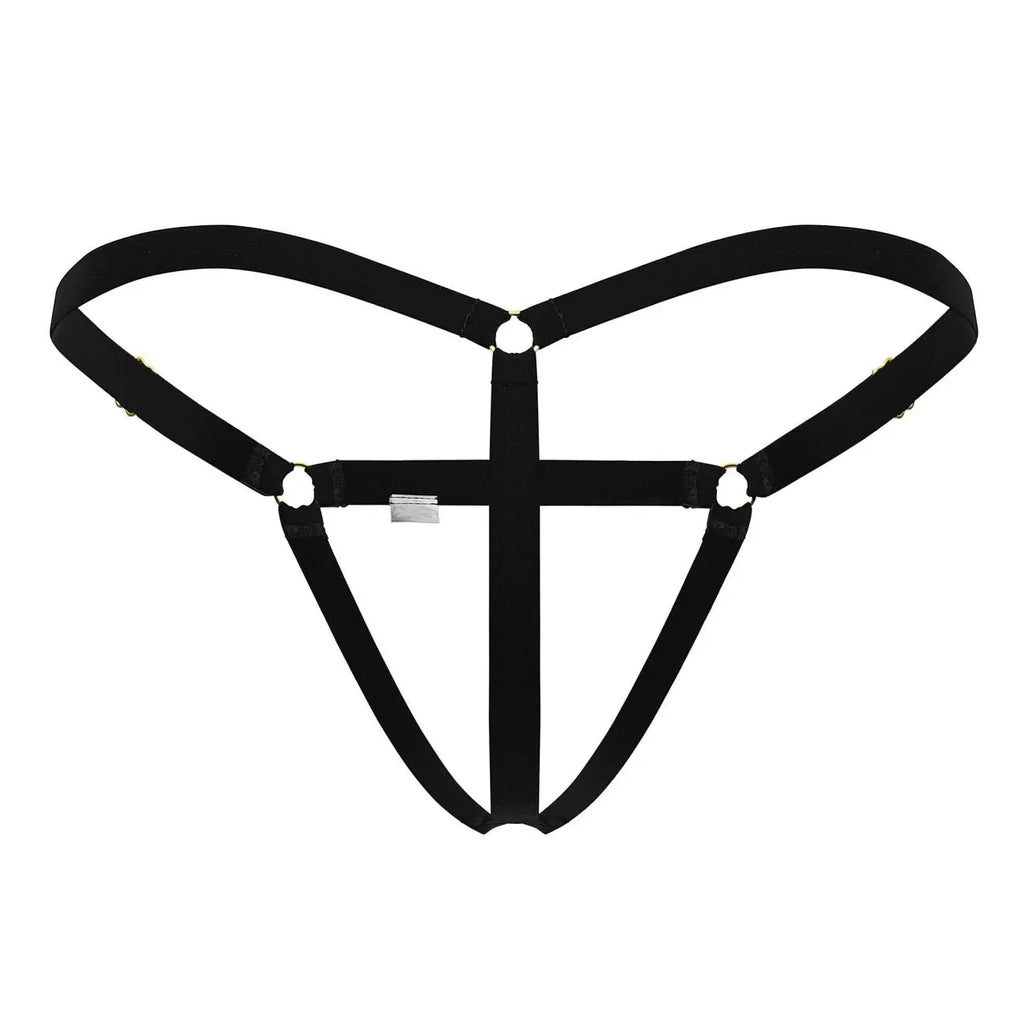 Ropa Interior de Hombre CandyMan Tanga Nudista 99852 Color Negro