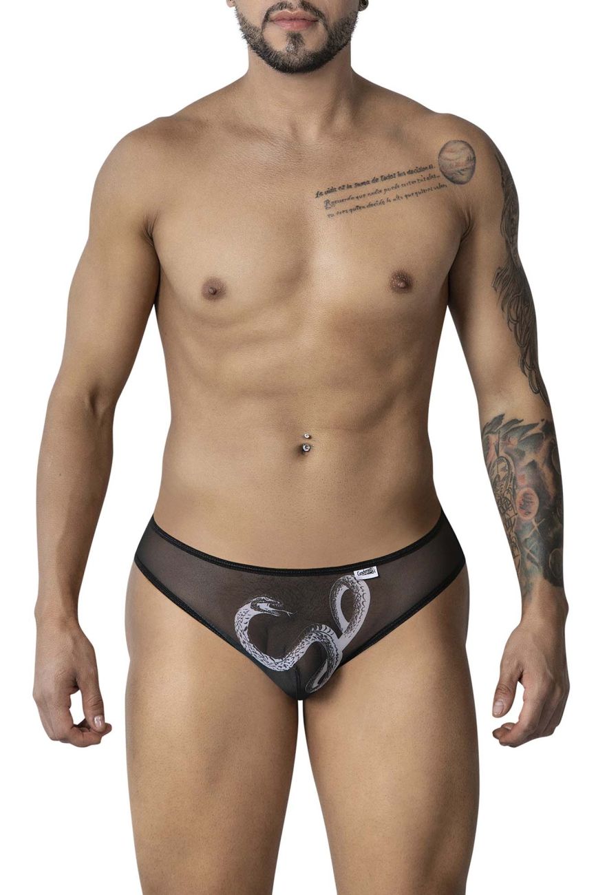 CandyMan 99871 Calzoncillos egipcios Color Negro-Blanco