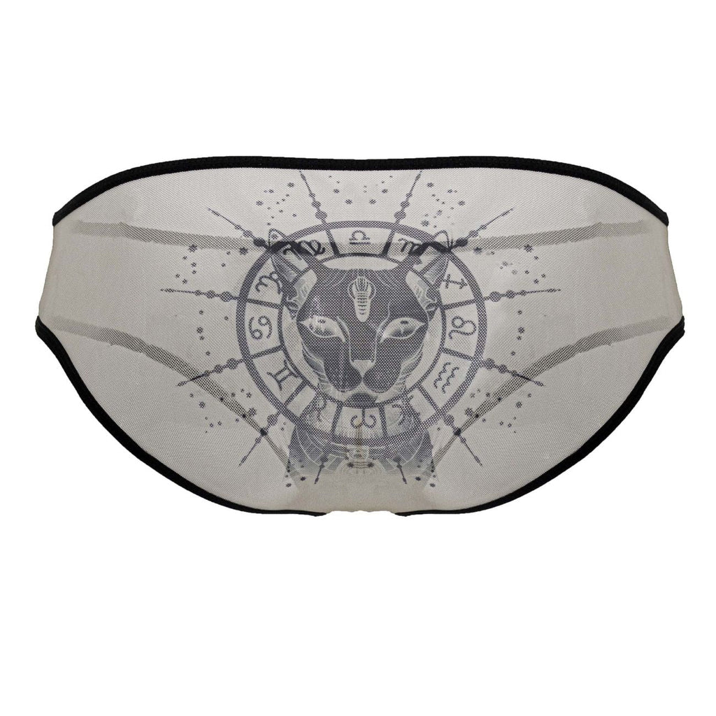 CandyMan 99871 Egyptian Briefs Color Nude-Black