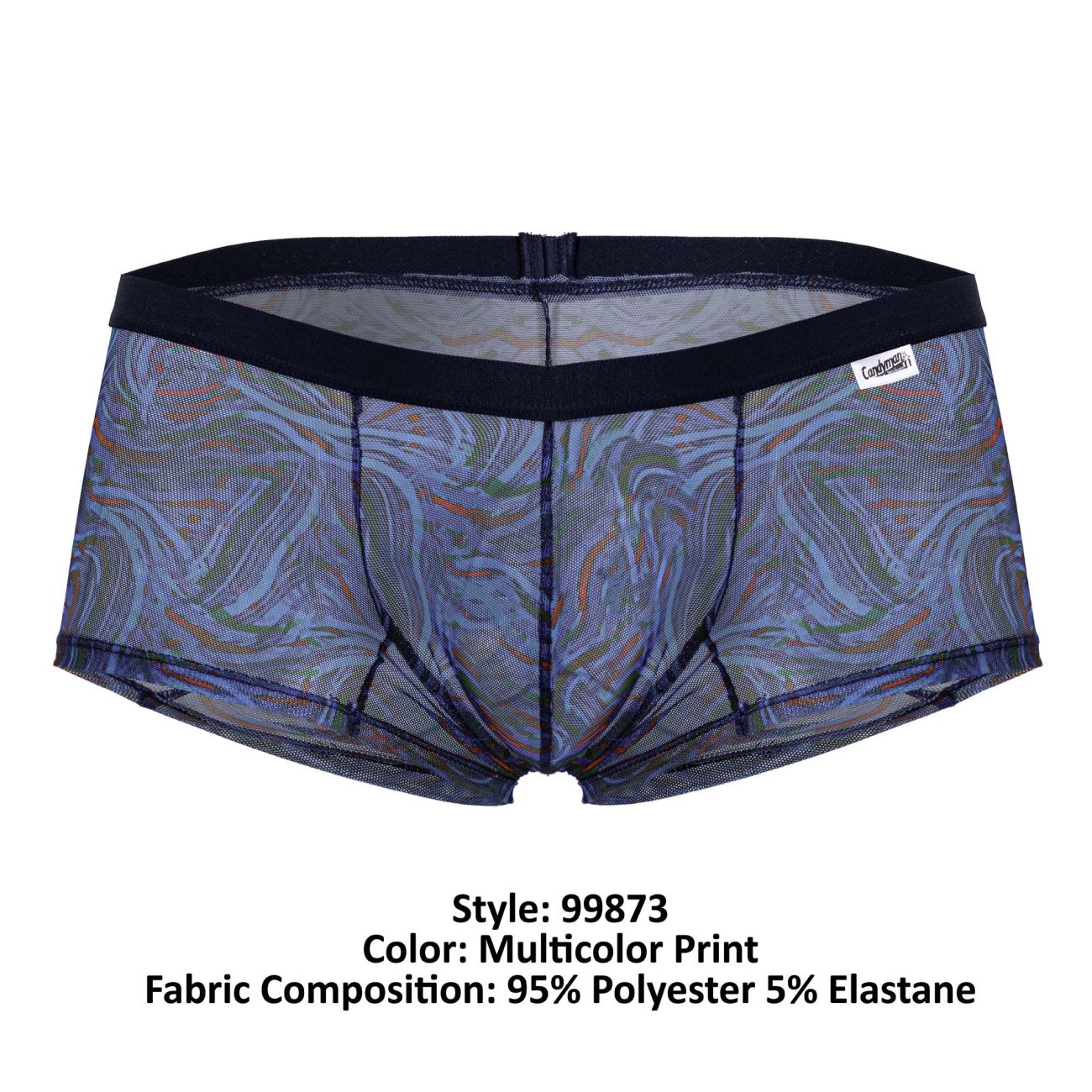 CandyMan 99873 Seawater Trunks Color Multicolor Print