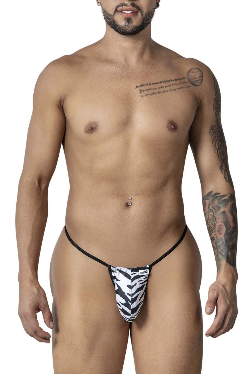CandyMan 99877 Zebra Thongs Color Zebra Print