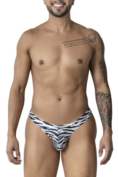 CandyMan 99882 Zebra Thongs Color Zebra Print