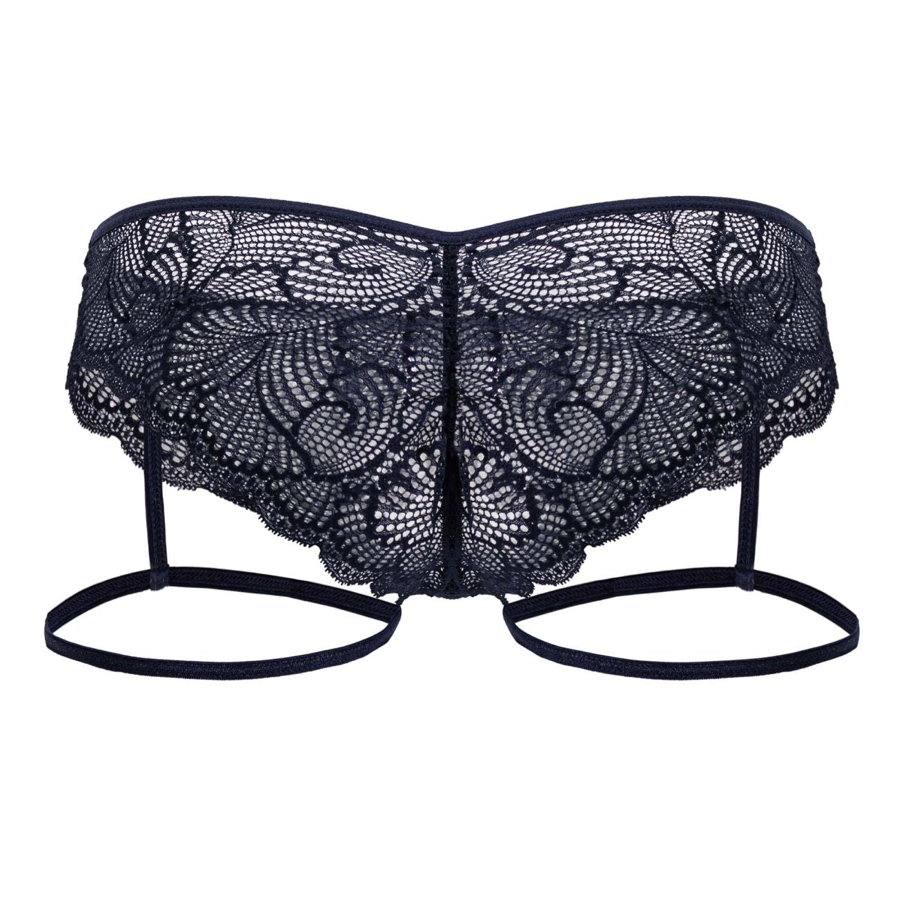CandyMan 99905 Garter Lace Briefs Color Navy