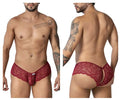 Ropa Interior de Hombre CandyMan 99907 Baúl de Encaje Color Vino