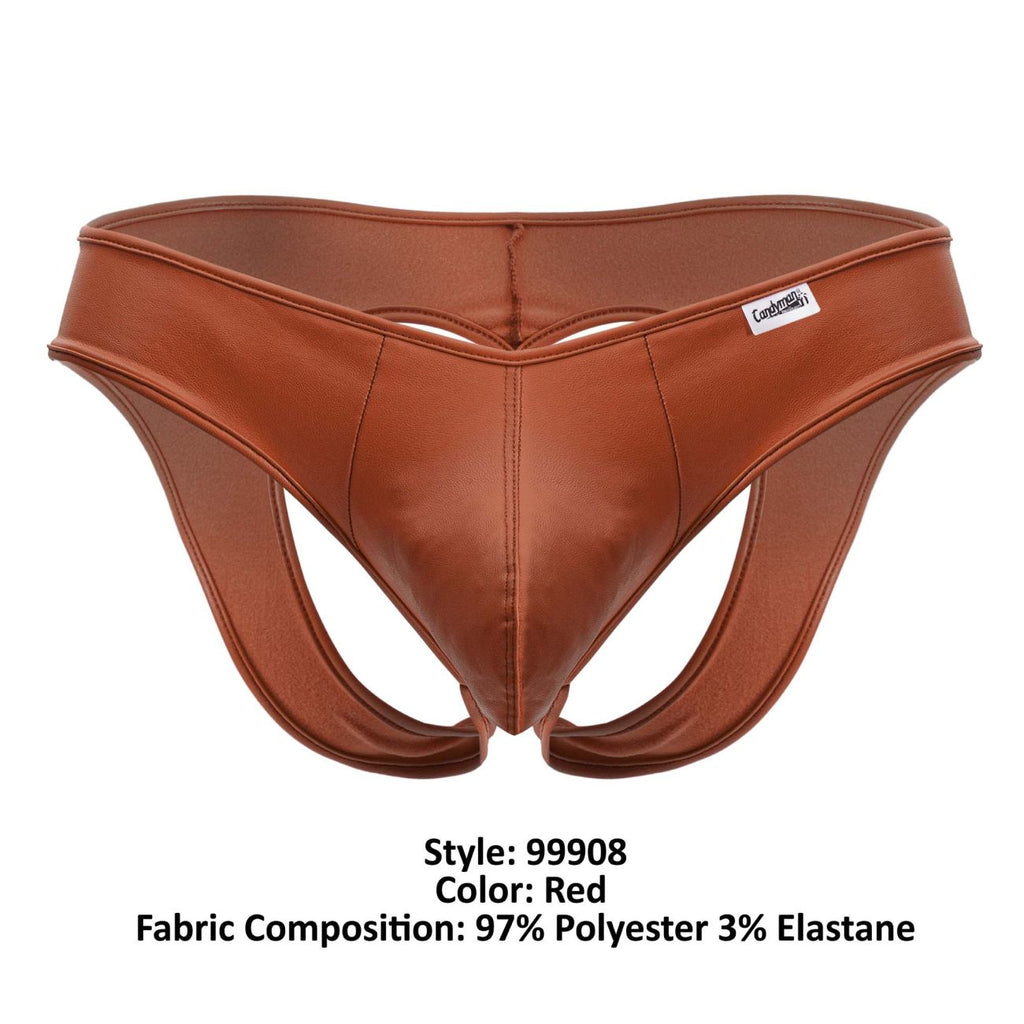 CandyMan 99908 Herz-Slips, Farbe Rot