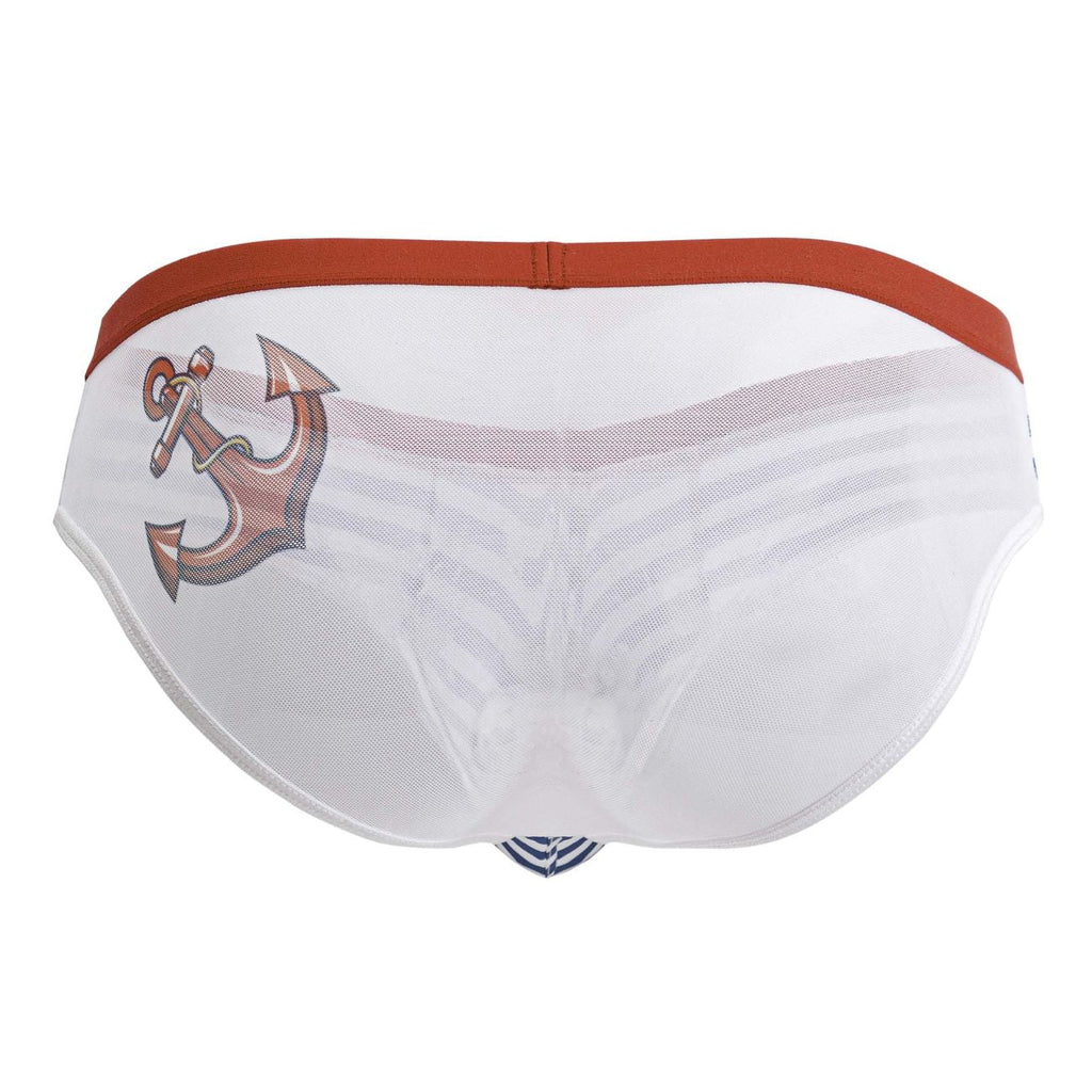 Calzoncillos tipo marinero CandyMan 99918, color azul y blanco