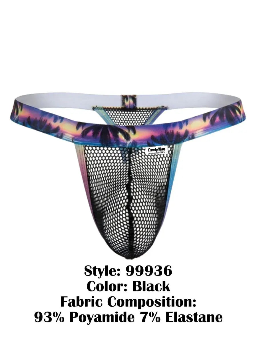 CandyMan 99936 Tangas Color Negro