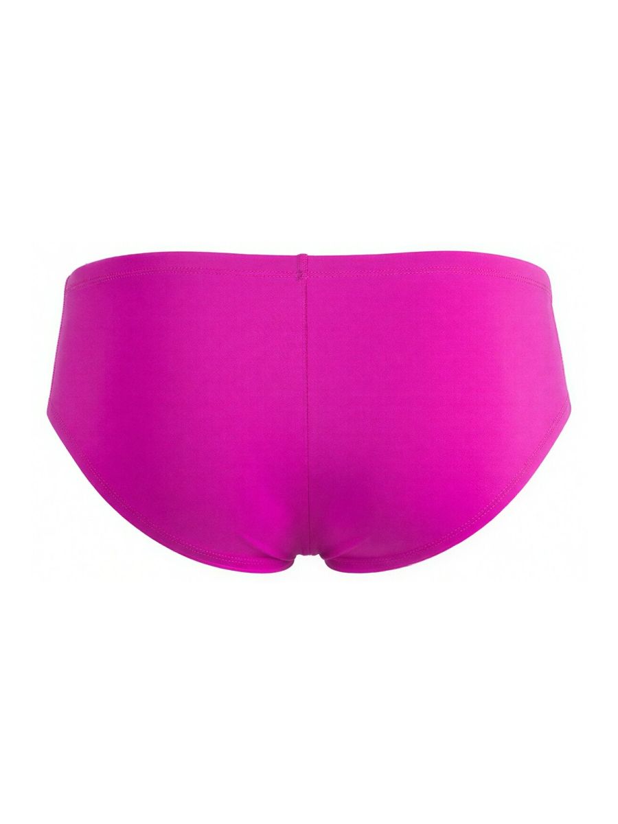 Back view of CandyMan 99943 magenta trunks against a white background.