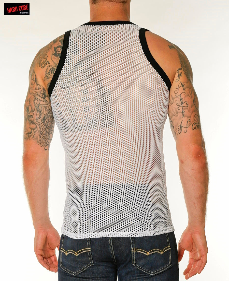 Chain Link Mesh Tank Top