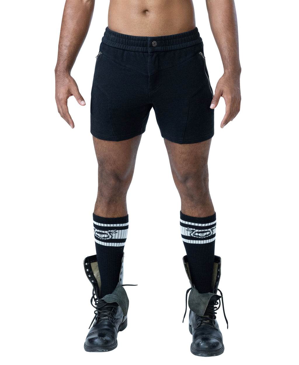 Nasty Pig Men's Chaos Rugby Short - Black
