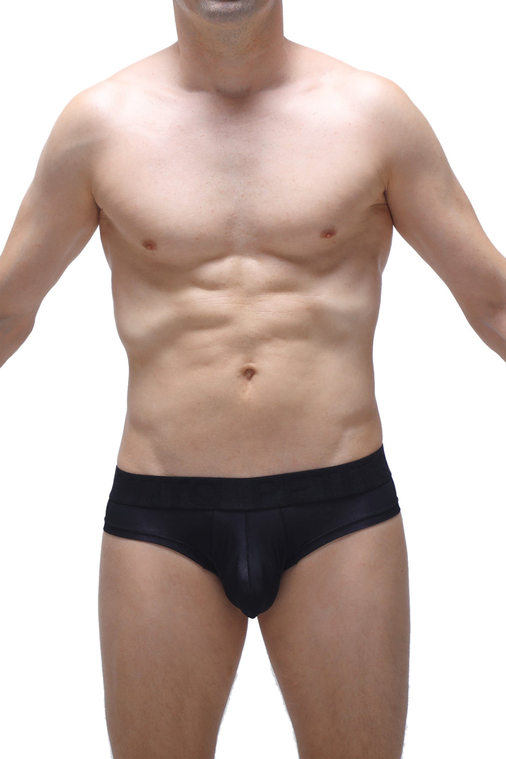 Cheeky Brief Voile Black - DealByEthan.gay loves PetitQ