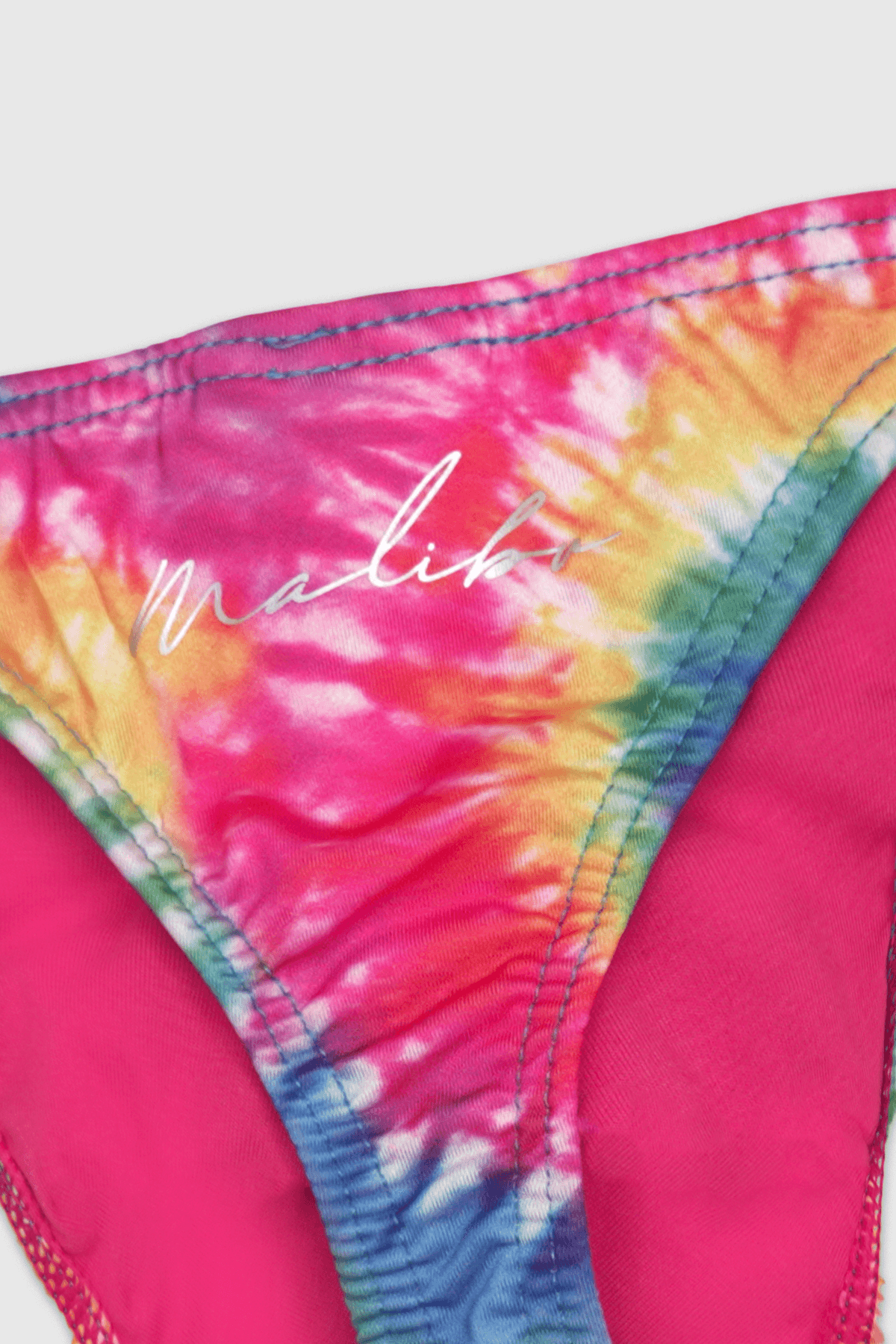 Cheeky Classic G-String Thong - Rainbow Tie Dye - DealByEthan.gay loves JJ Malibu