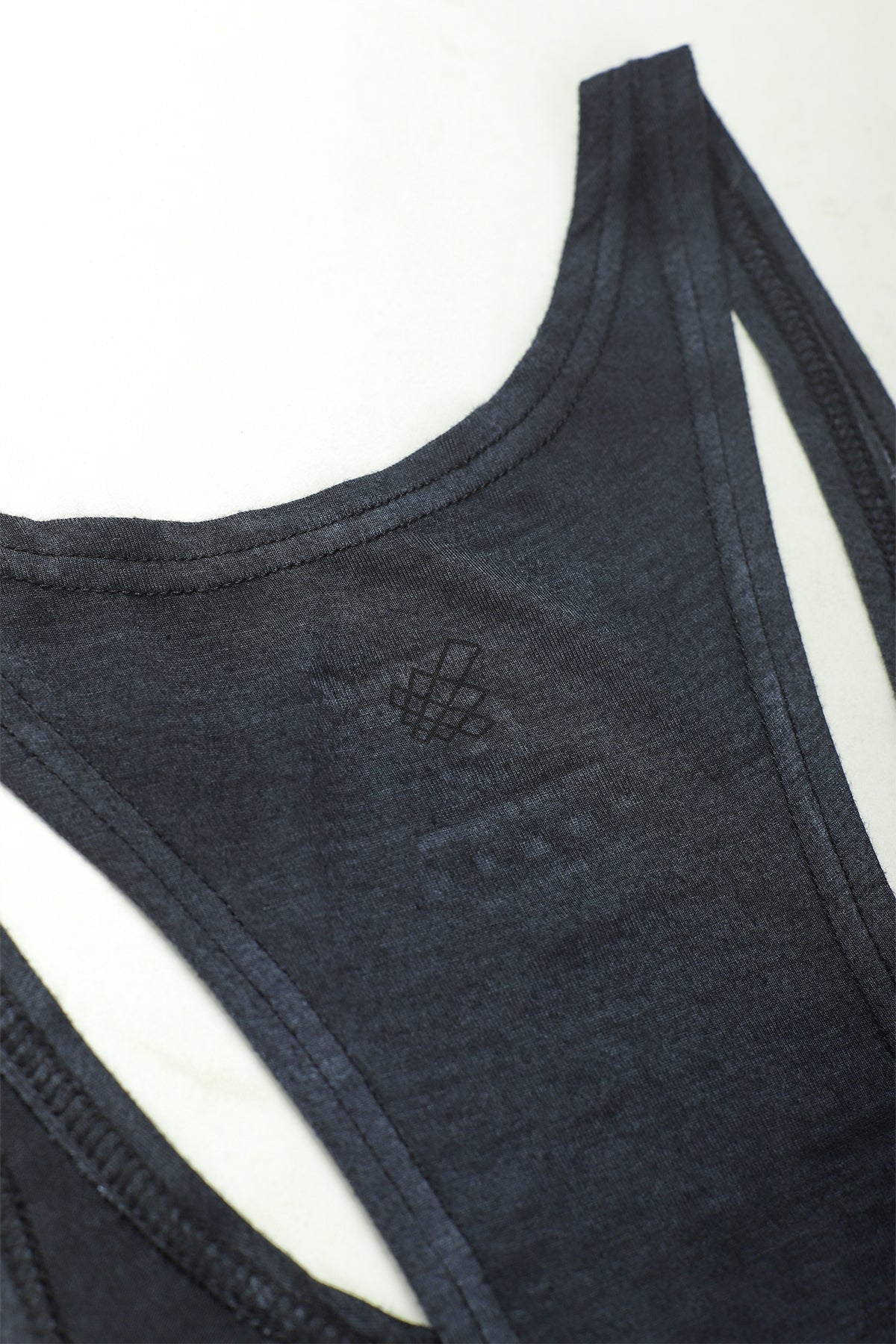 Classic Bodybuilding Racerback Stringer - Gray Ombre - DealByEthan.gay loves Jed North
