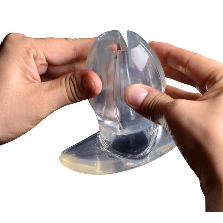 Dilatador transparente expansible con garras