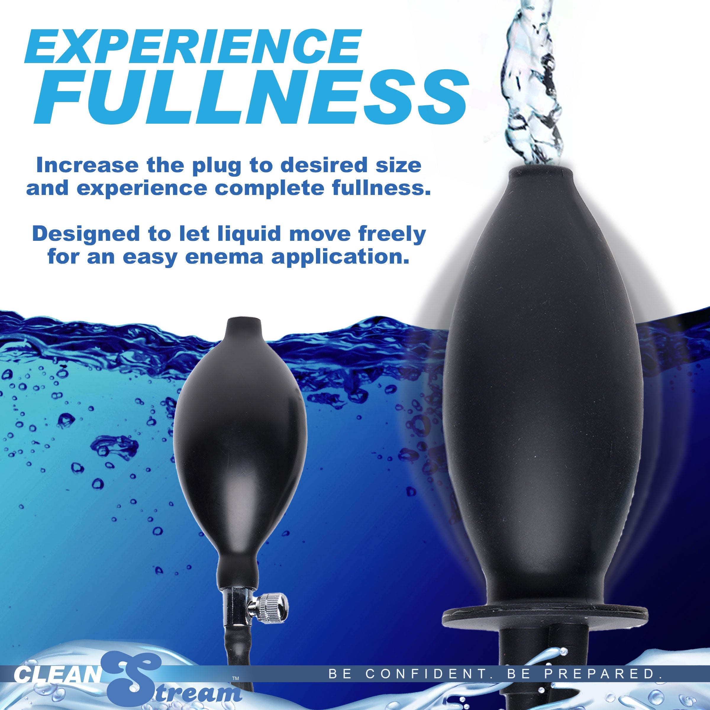 Tapón de enema inflable CleanStream 