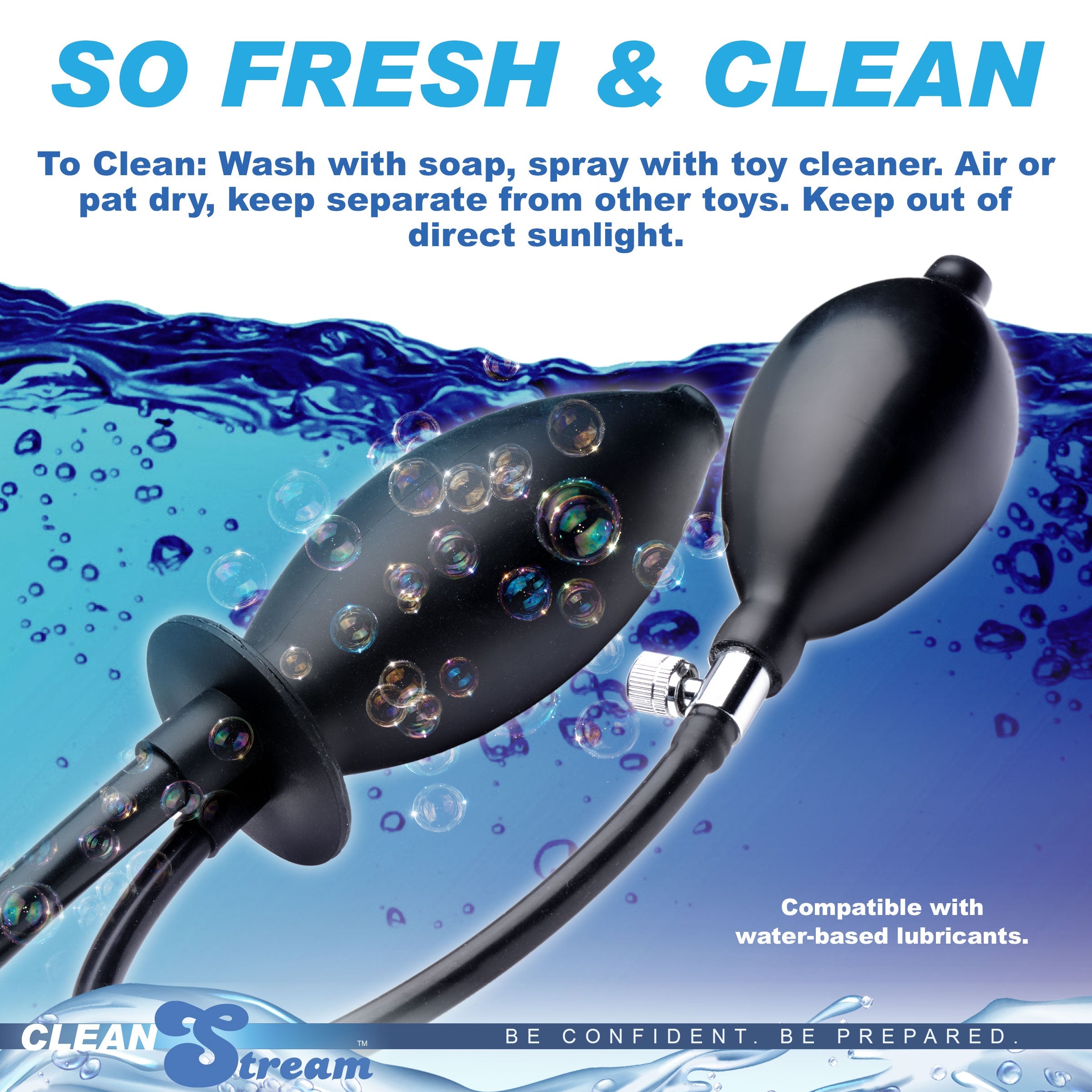 Tapón de enema inflable CleanStream 