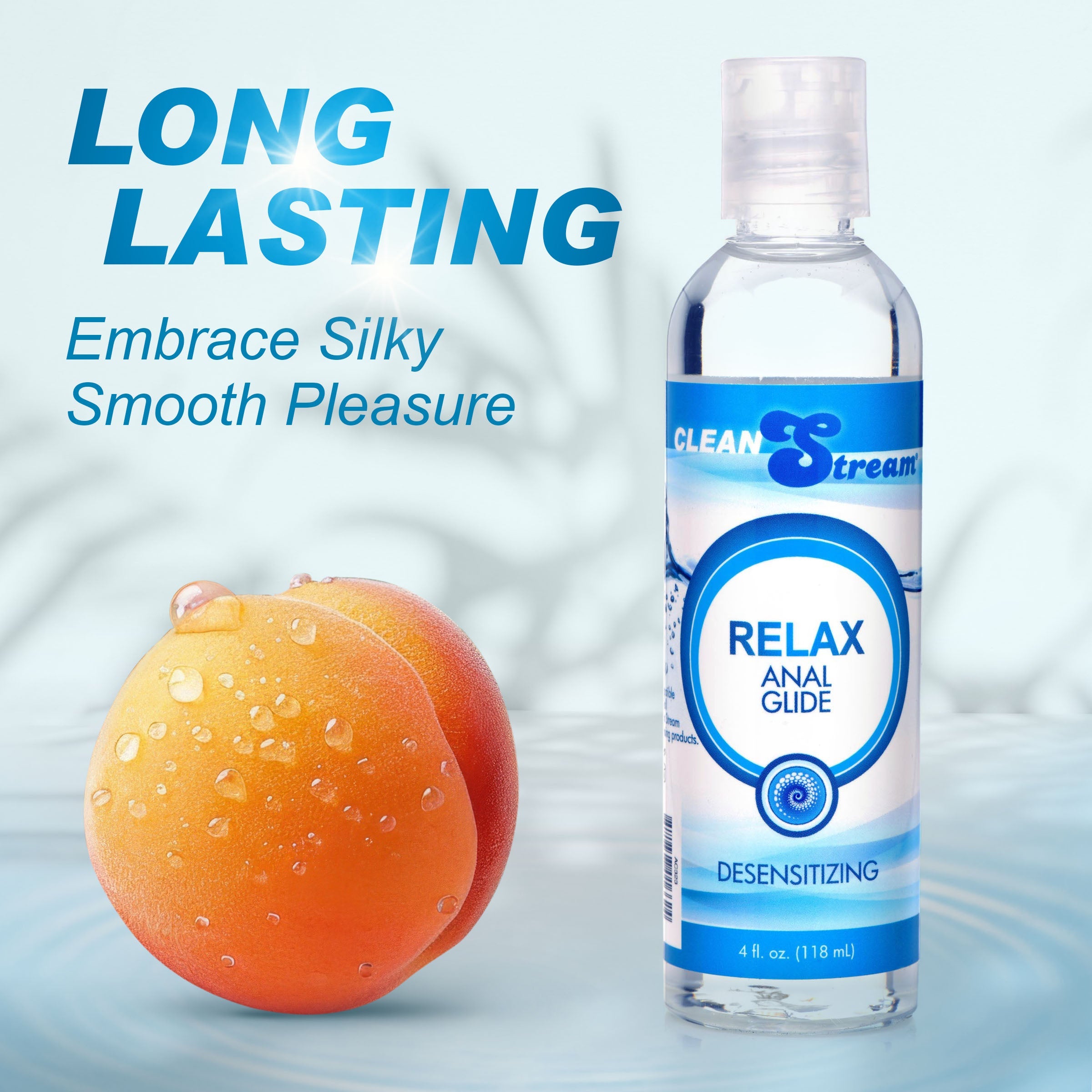 CleanStream Relax - Lubricante ligeramente desensibilizante