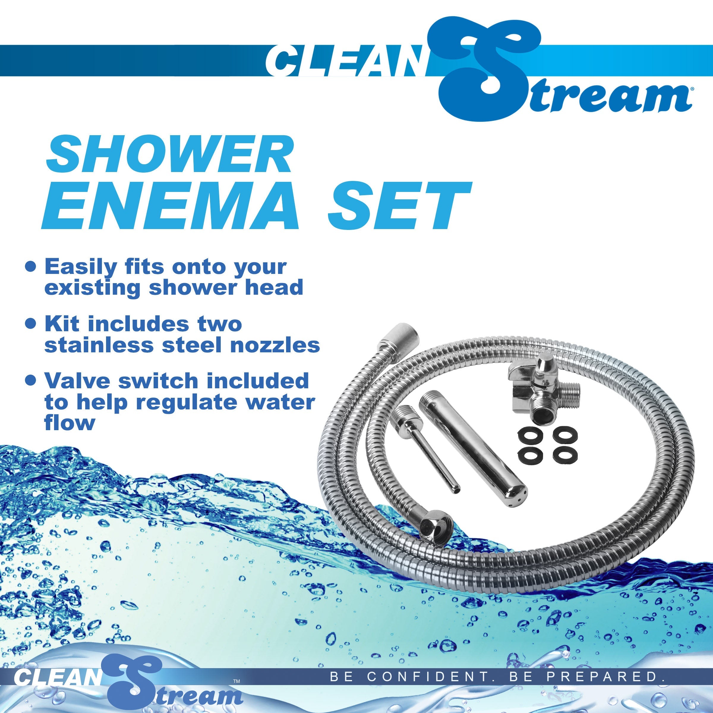Sistema de enema de ducha CleanStream 