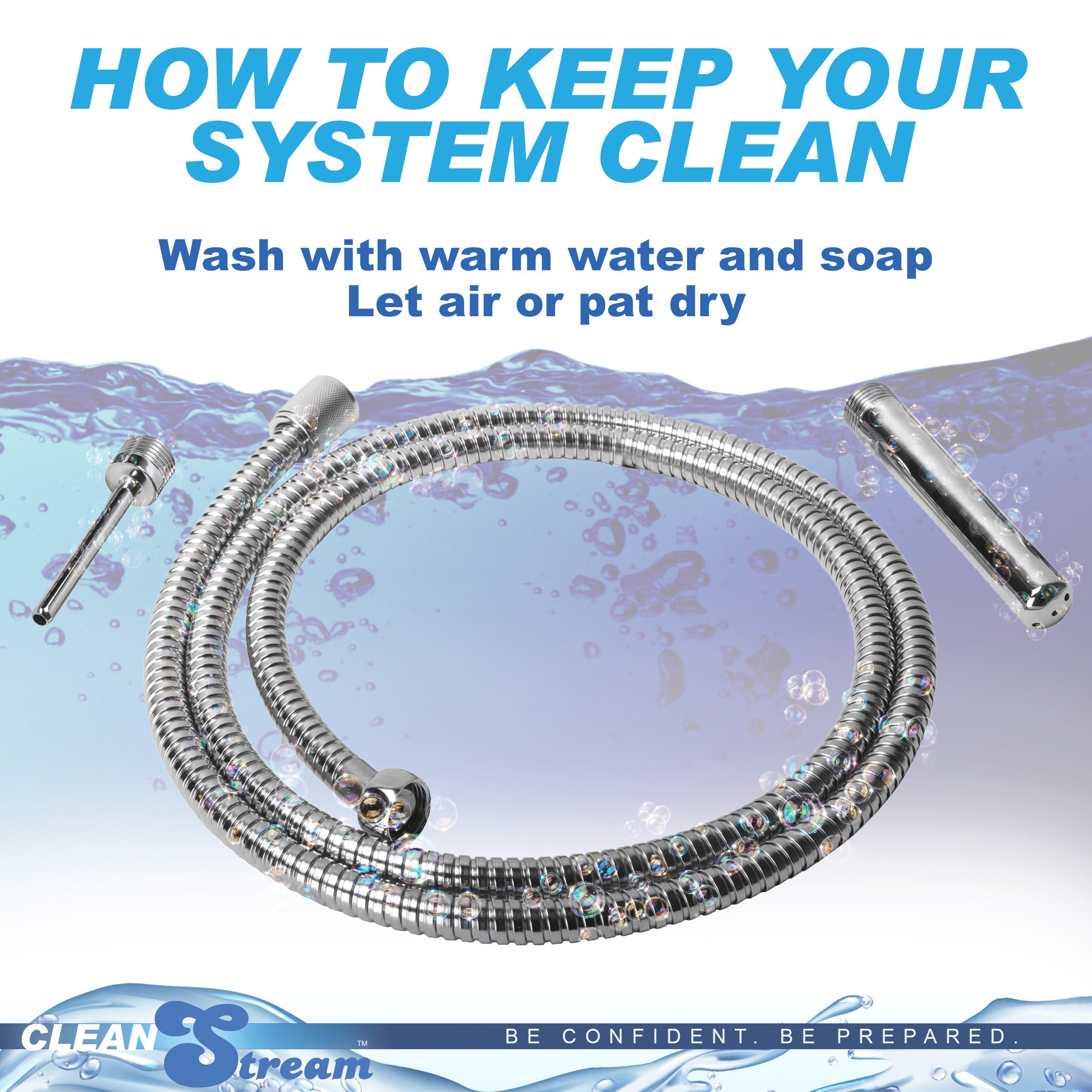 Sistema de enema de ducha CleanStream 