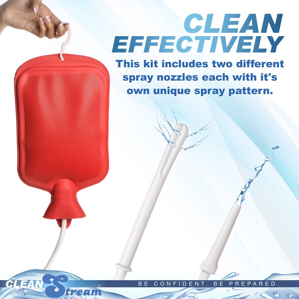 Kit de enema para botella de agua CleanStream 