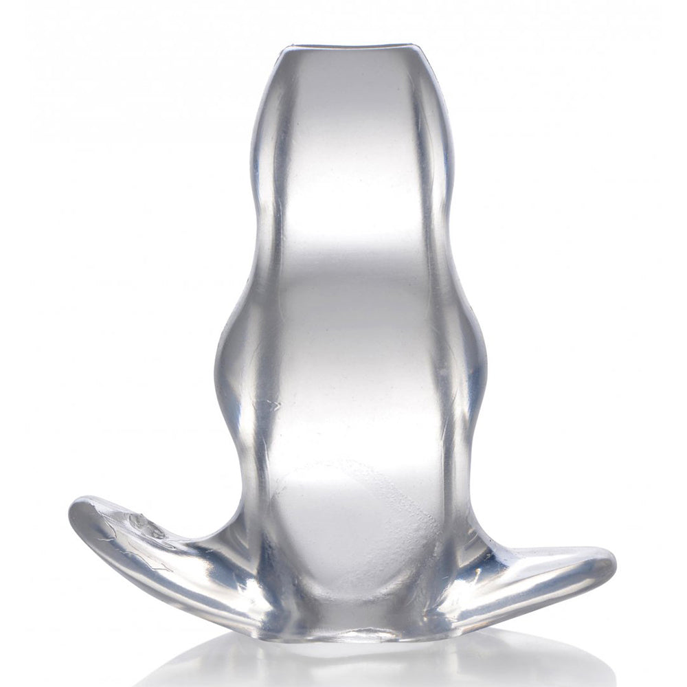 Tapón anal hueco con visión clara