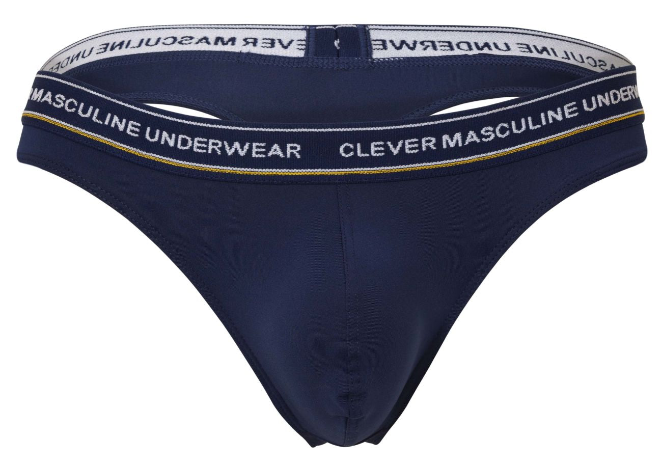 Clever 100010 3PK Australian Latin Thongs Color Blue-Petrol-Green - DealByEthan.gay loves Clever