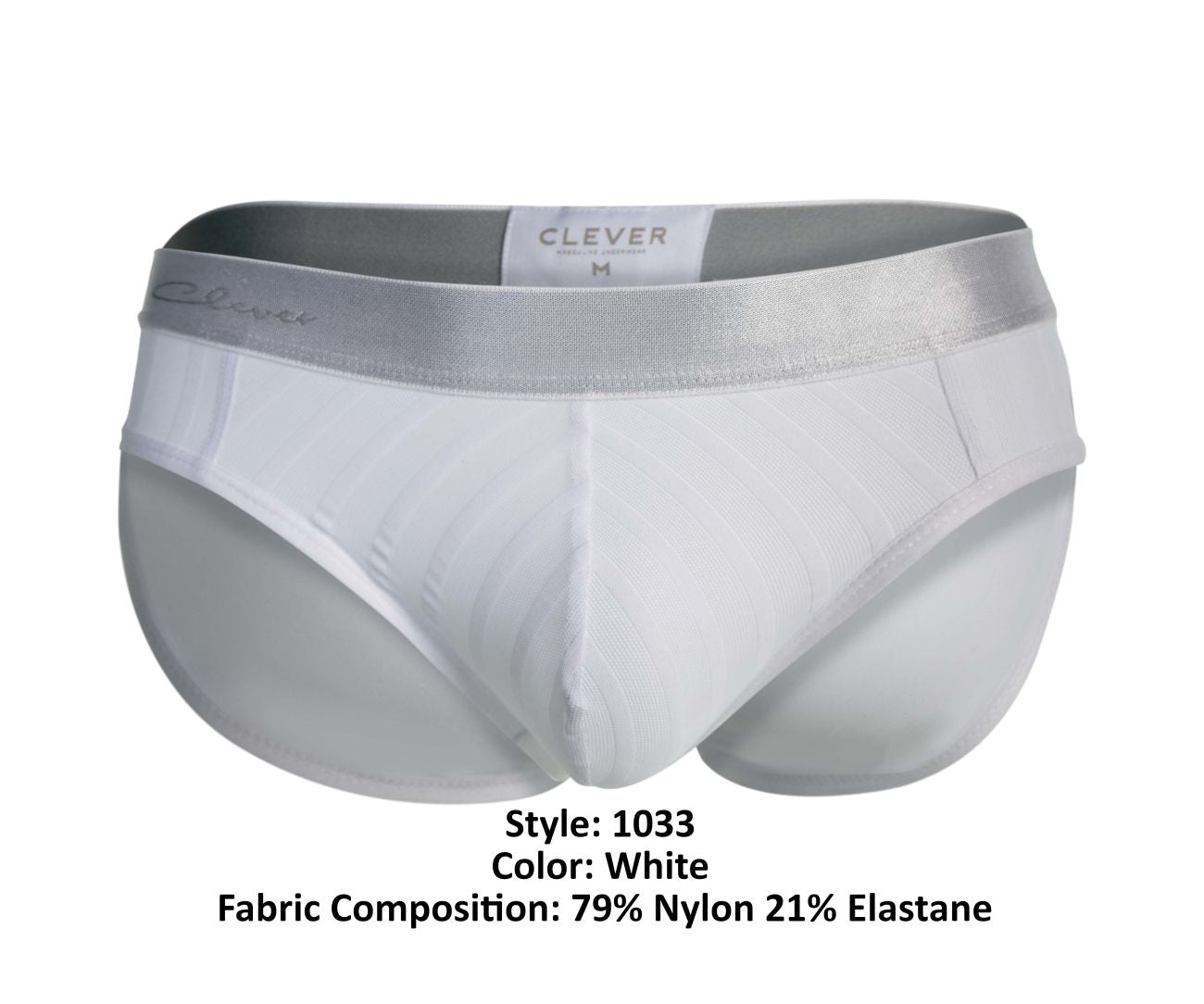 Clever 1033 Lucerna Briefs Color White - DealByEthan.gay loves Clever