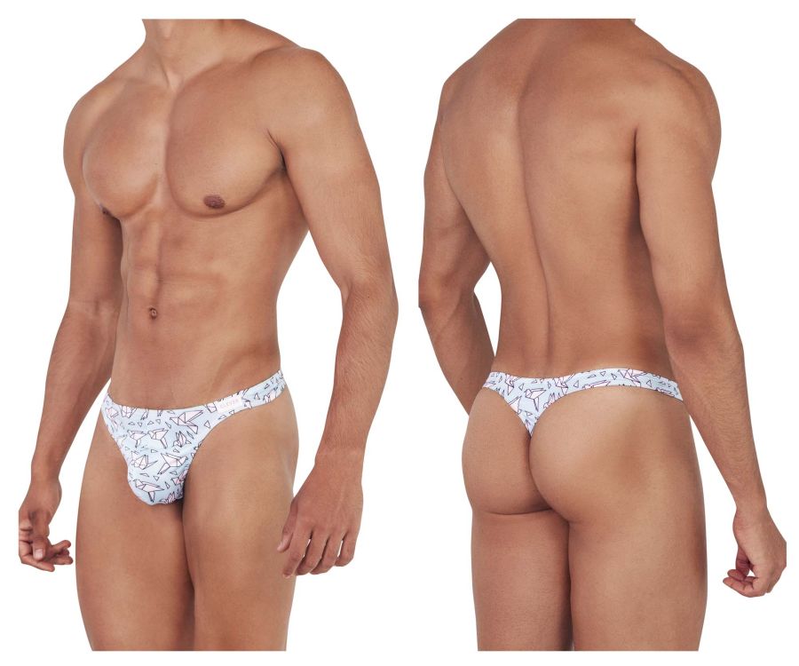Clever 1460 Figure Thongs Color Blue - DealByEthan.gay loves Clever