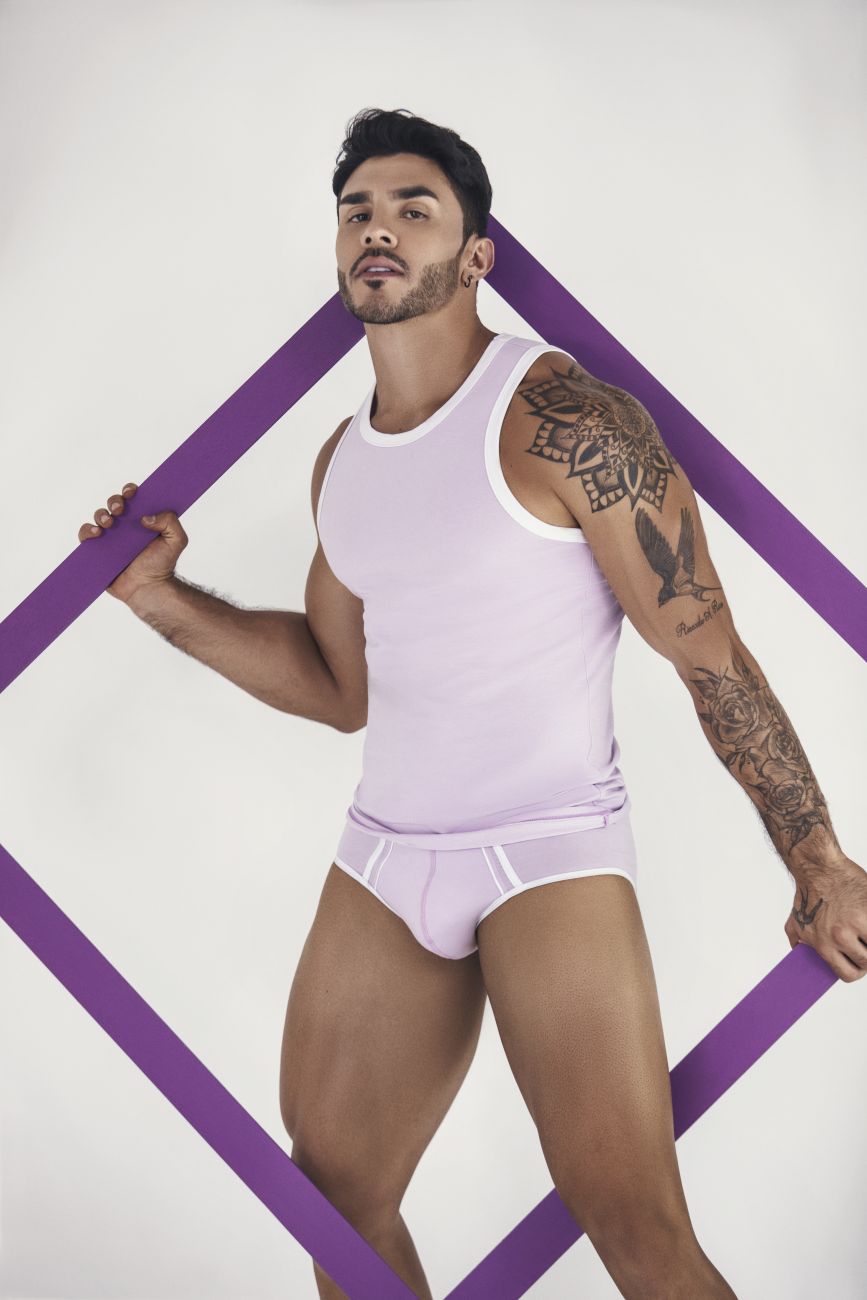 Clever 1510 Tethis Tank Top Color Lilac - DealByEthan.gay loves Clever