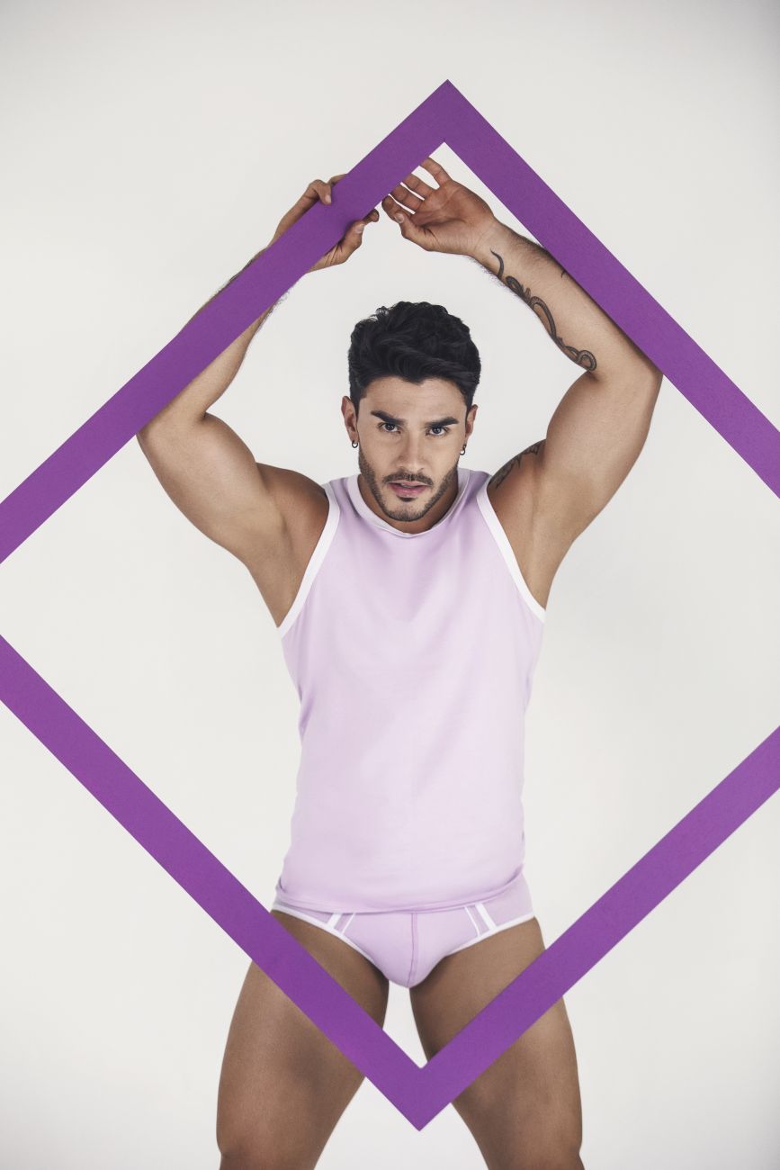 Clever 1510 Tethis Tank Top Color Lilac - DealByEthan.gay loves Clever