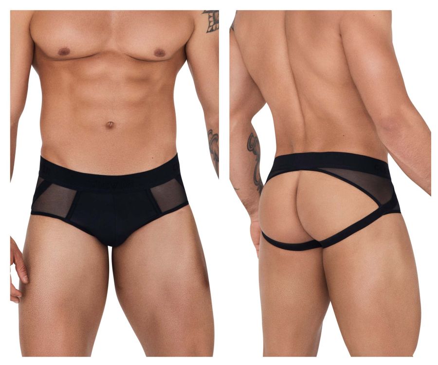 Clever 1513 Caspian Jockstrap Color Black - DealByEthan.gay loves Clever