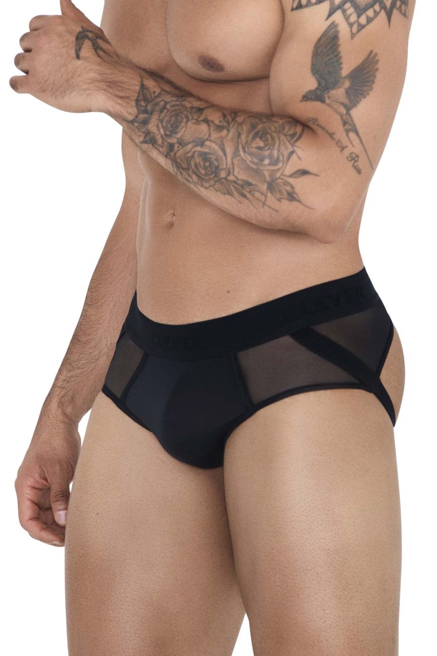 Clever 1513 Caspian Jockstrap Color Black - DealByEthan.gay loves Clever
