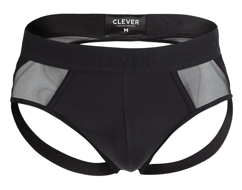 Clever 1513 Caspian Jockstrap Color Black - DealByEthan.gay loves Clever
