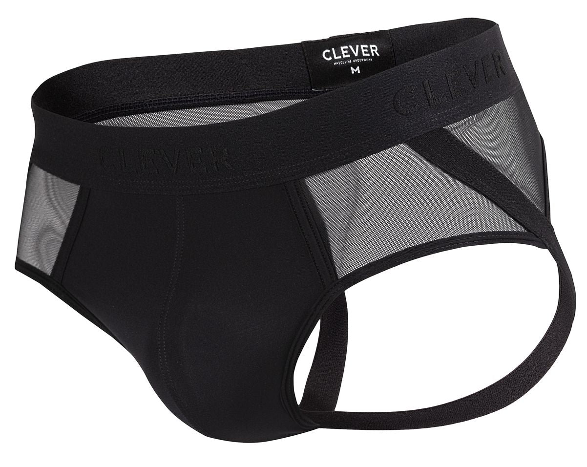 Clever 1513 Caspian Jockstrap Color Black - DealByEthan.gay loves Clever