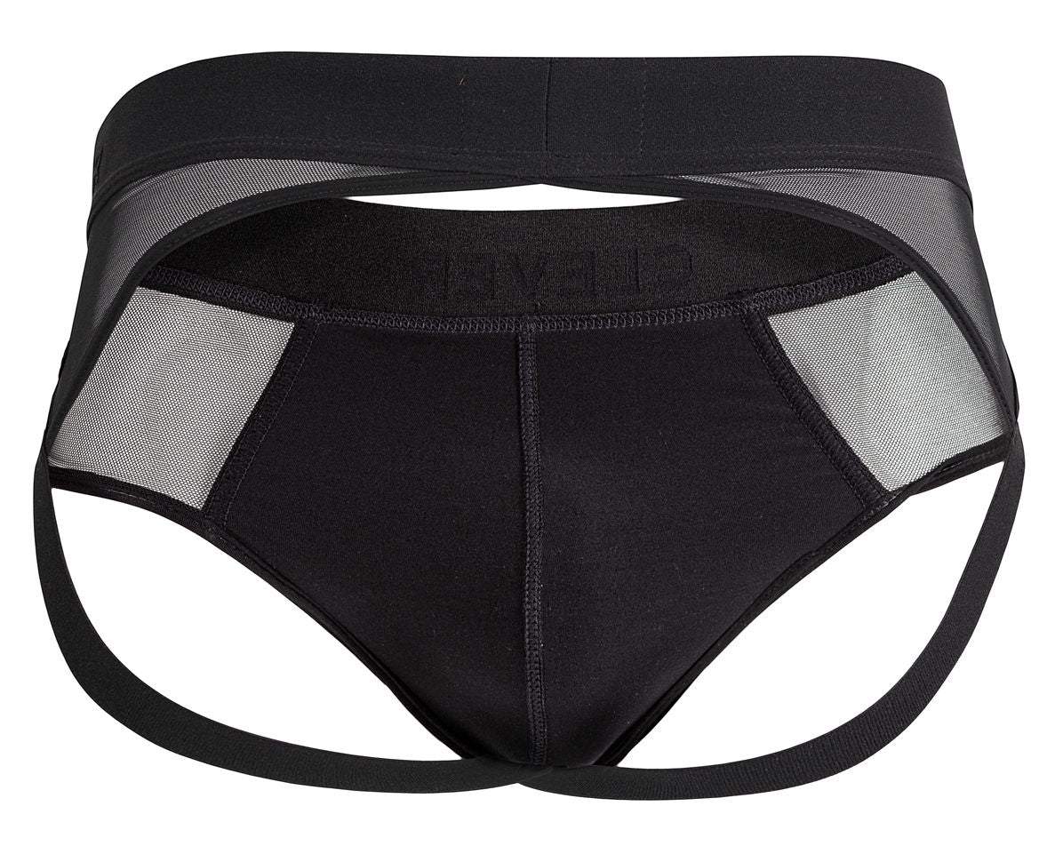 Clever 1513 Caspian Jockstrap Color Black - DealByEthan.gay loves Clever