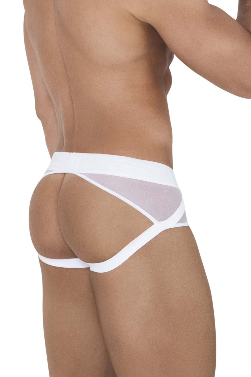Clever 1513 Caspian Jockstrap Color White - DealByEthan.gay loves Clever