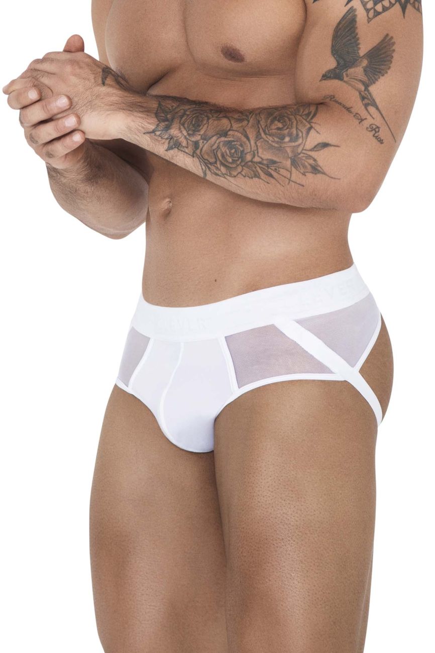 Clever 1513 Caspian Jockstrap Color White - DealByEthan.gay loves Clever
