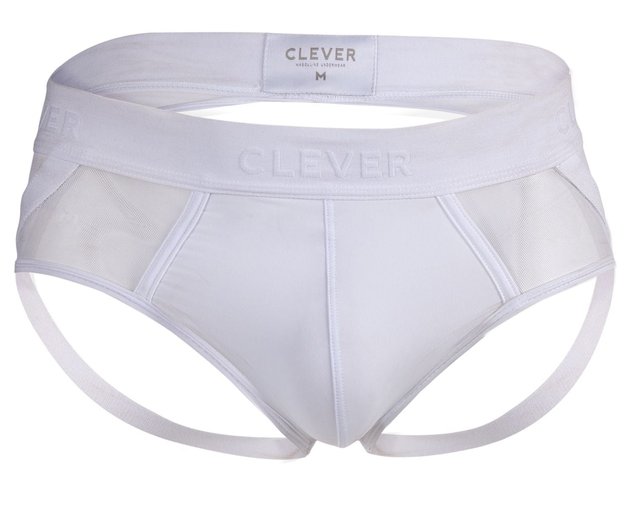 Clever 1513 Caspian Jockstrap Color White - DealByEthan.gay loves Clever
