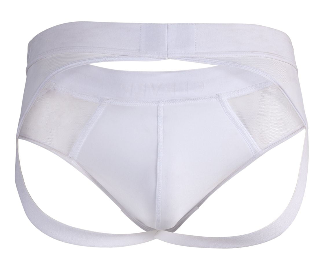 Clever 1513 Caspian Jockstrap Color White - DealByEthan.gay loves Clever
