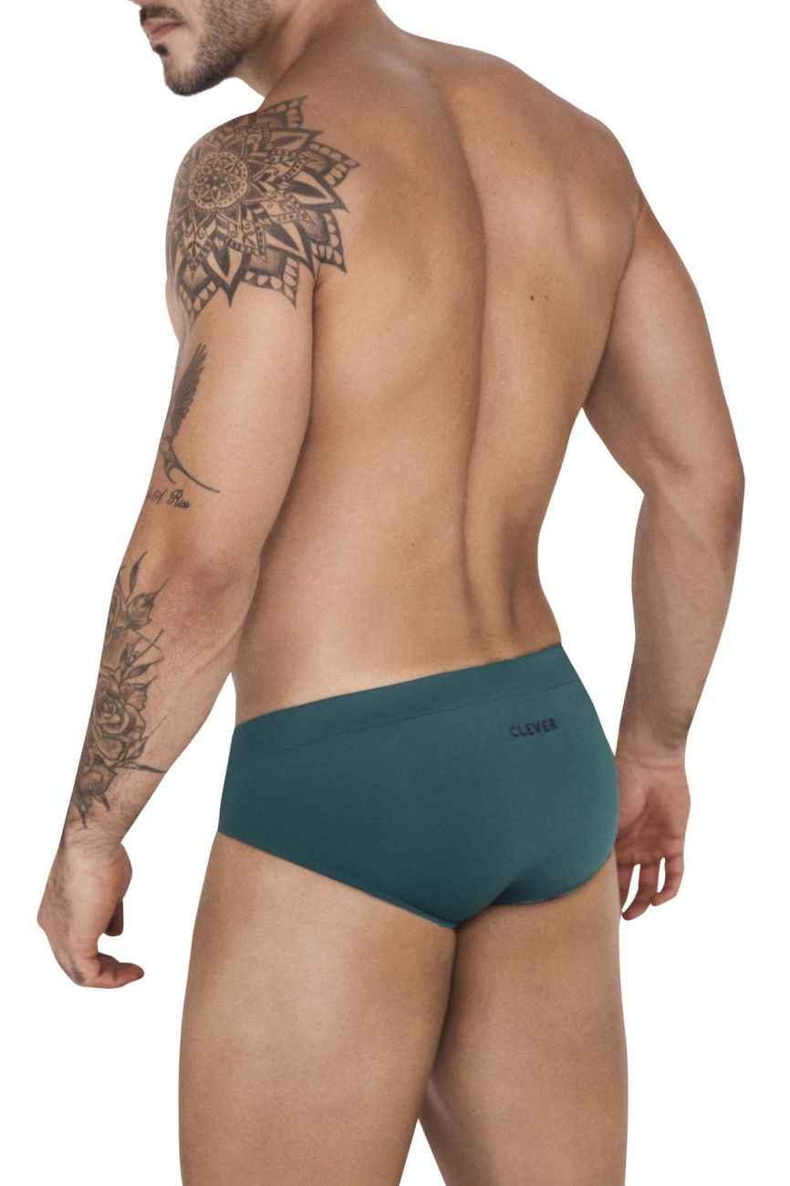 Clever 1514 Acqua Swim Briefs Color Green - DealByEthan.gay loves Clever
