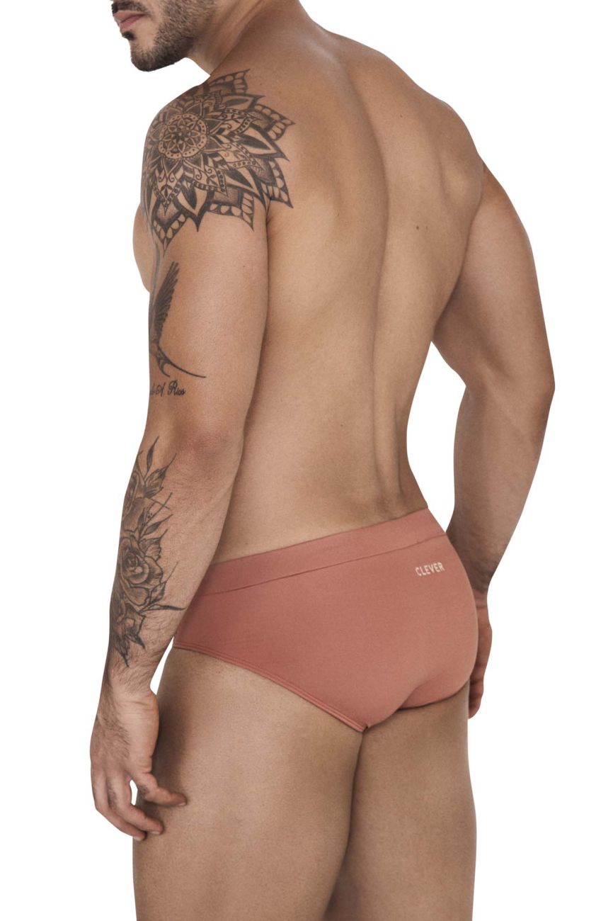 Clever 1514 Acqua Swim Briefs Color Ochre - DealByEthan.gay loves Clever