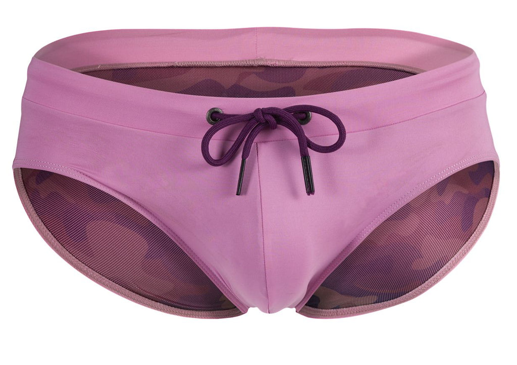 Clever 1514 Acqua Swim Briefs Color Pink - DealByEthan.gay loves Clever