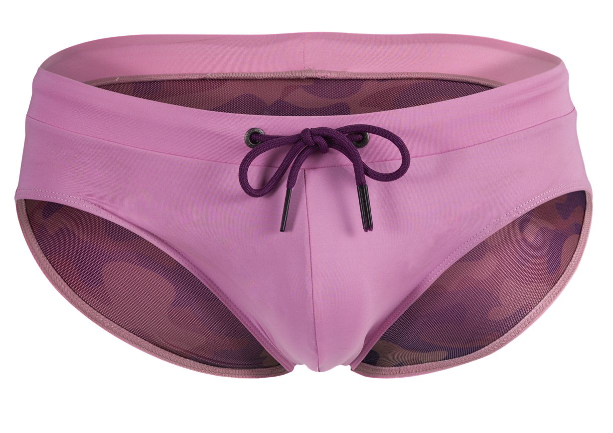 Clever 1514 Acqua Swim Briefs Color Pink - DealByEthan.gay loves Clever