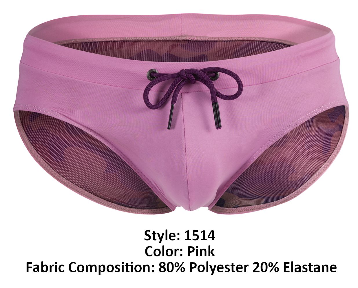 Clever 1514 Acqua Swim Briefs Color Pink - DealByEthan.gay loves Clever