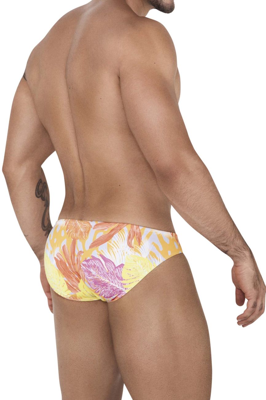 Clever 1519 Persian Swim Briefs Color Yellow - DealByEthan.gay loves Clever