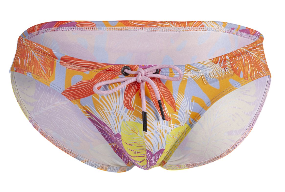 Clever 1519 Persian Swim Briefs Color Yellow - DealByEthan.gay loves Clever