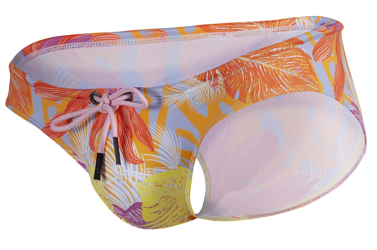 Clever 1519 Persian Swim Briefs Color Yellow - DealByEthan.gay loves Clever