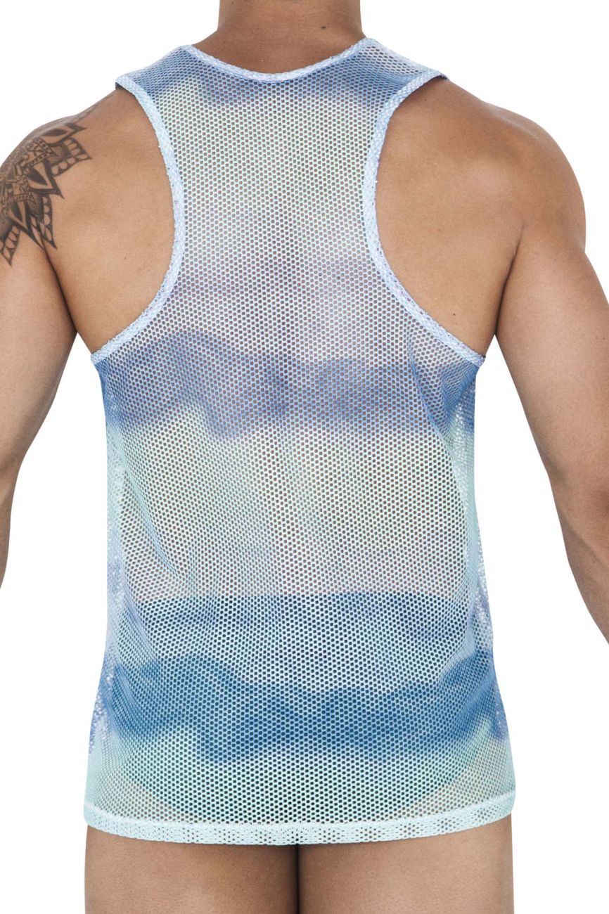 Clever 1521 Adriatic Tank Top Color Blue - DealByEthan.gay loves Clever